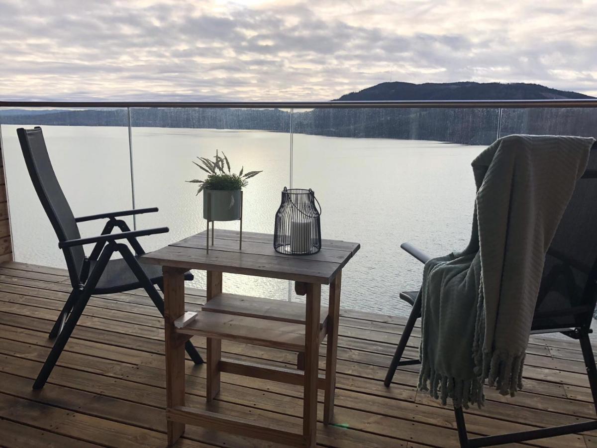 Mjos Tower Suite - Lovely Lake View Brumunddal エクステリア 写真