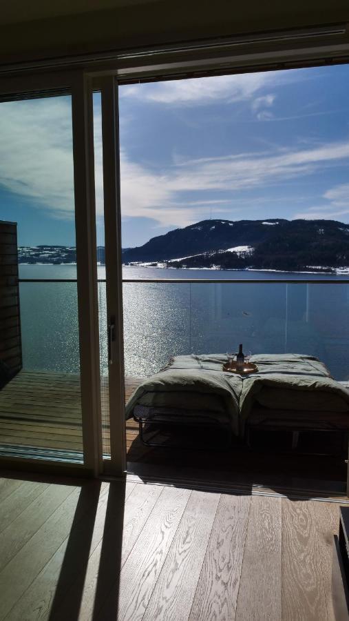 Mjos Tower Suite - Lovely Lake View Brumunddal エクステリア 写真